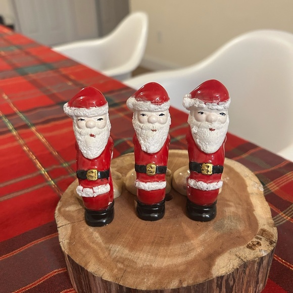 Vintage Santa Napkin Rings Holders Christmas - Picture 13 of 13